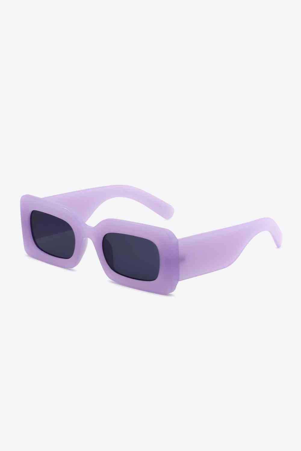 Polycarbonate Frame Rectangle Sunglasses - Munsieur