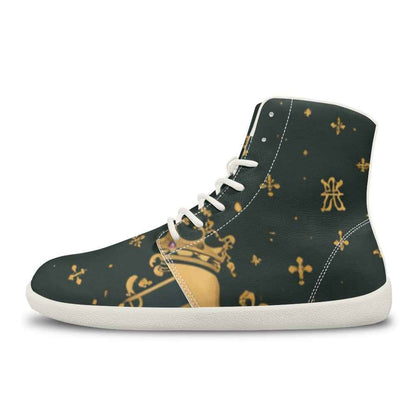 High top barefoot shoes