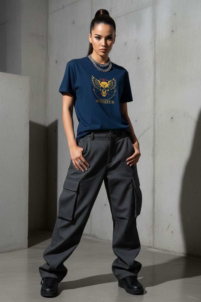 MUNSIEUR Women's T-shirt "Rebels" Veteran's Day Collection