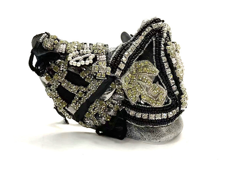 Skull Punk Rivets Performance Mask Halloween Mask Accessories