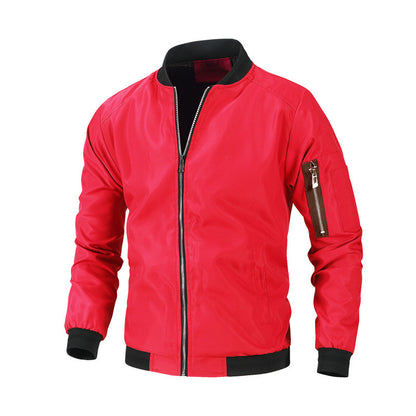Men's Casual Baseball Sports Coat Slim Fit - Munsieur