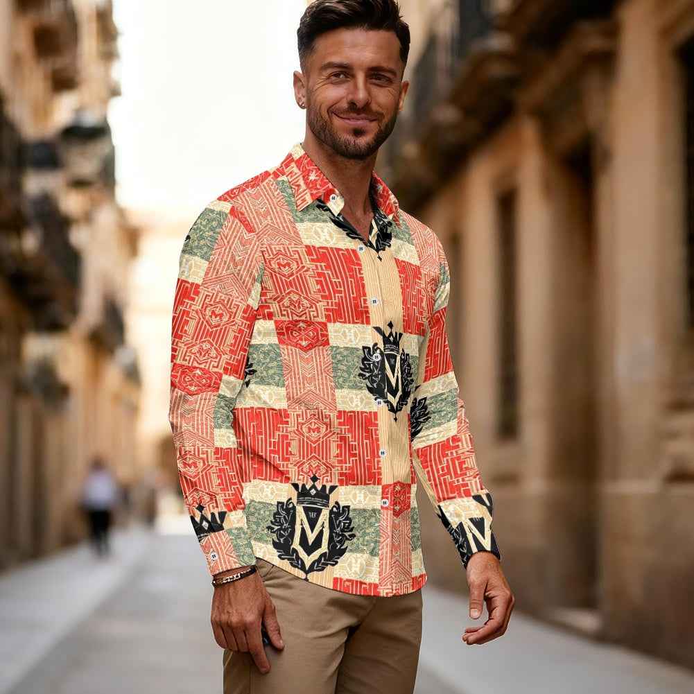 Men's long-sleeved shirts