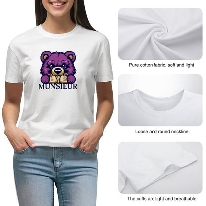 Munsieur T-Shirt for Women: The Ultimate Blend of Fashion and Fit for Her - Munsieur