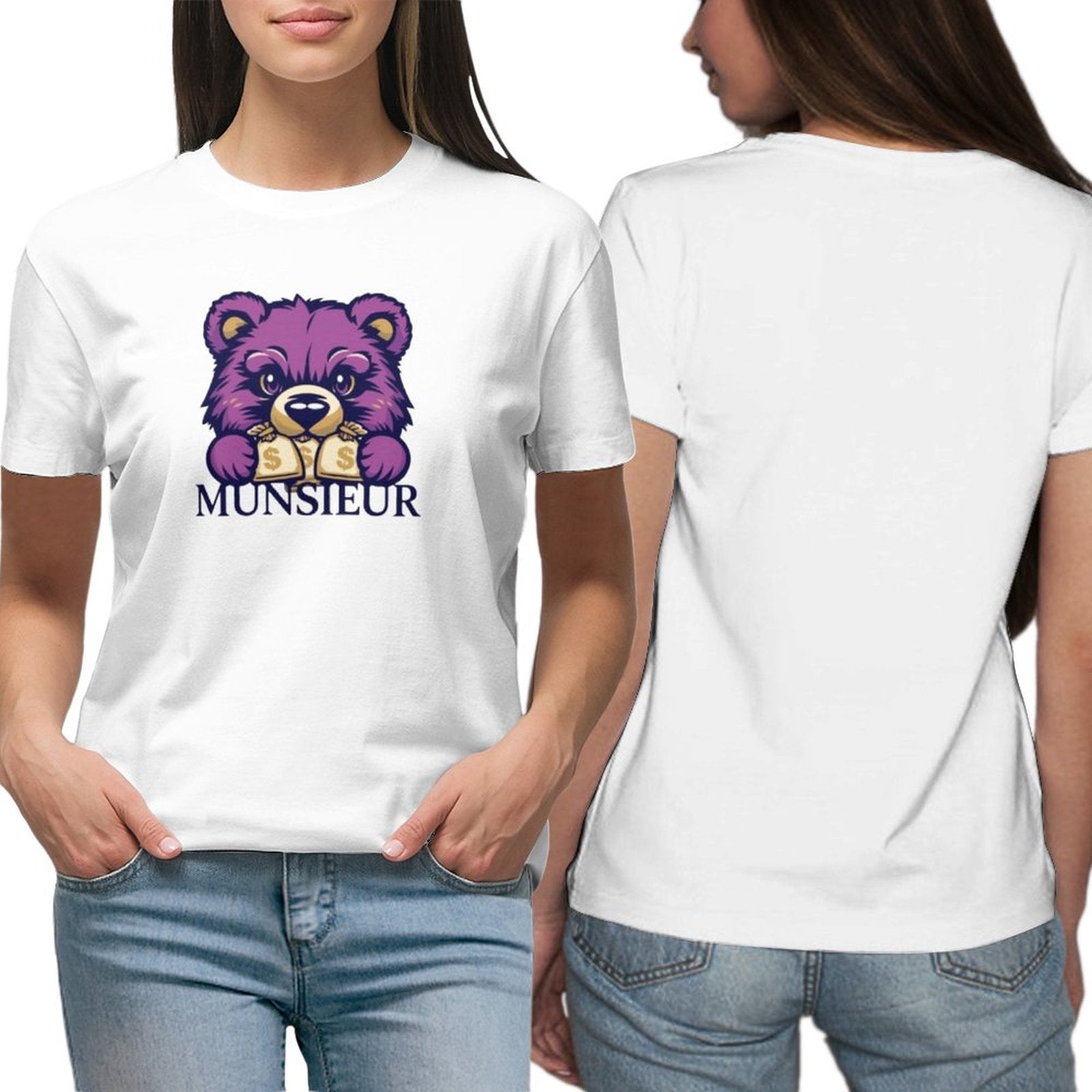 Munsieur T-Shirt for Women: The Ultimate Blend of Fashion and Fit for Her - Munsieur