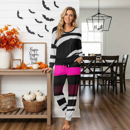Women's drawstring pajamas set