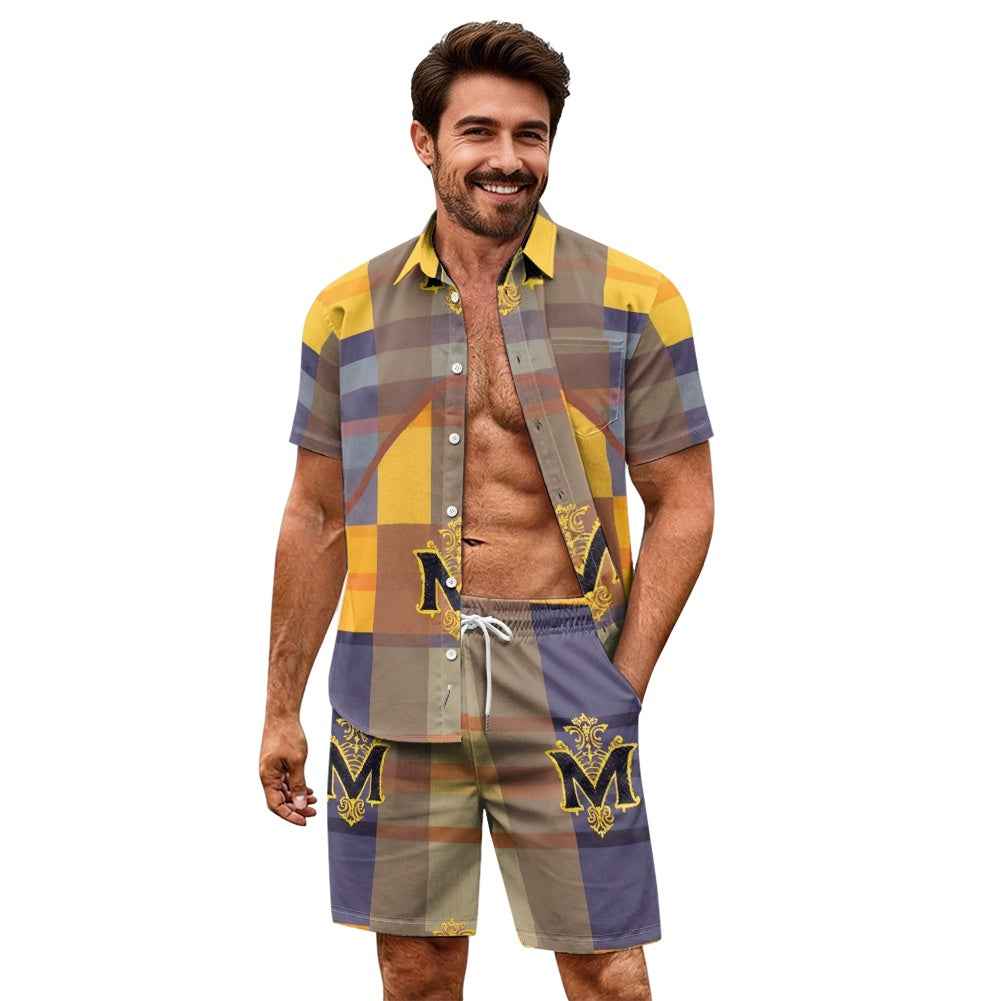 men's casual suit