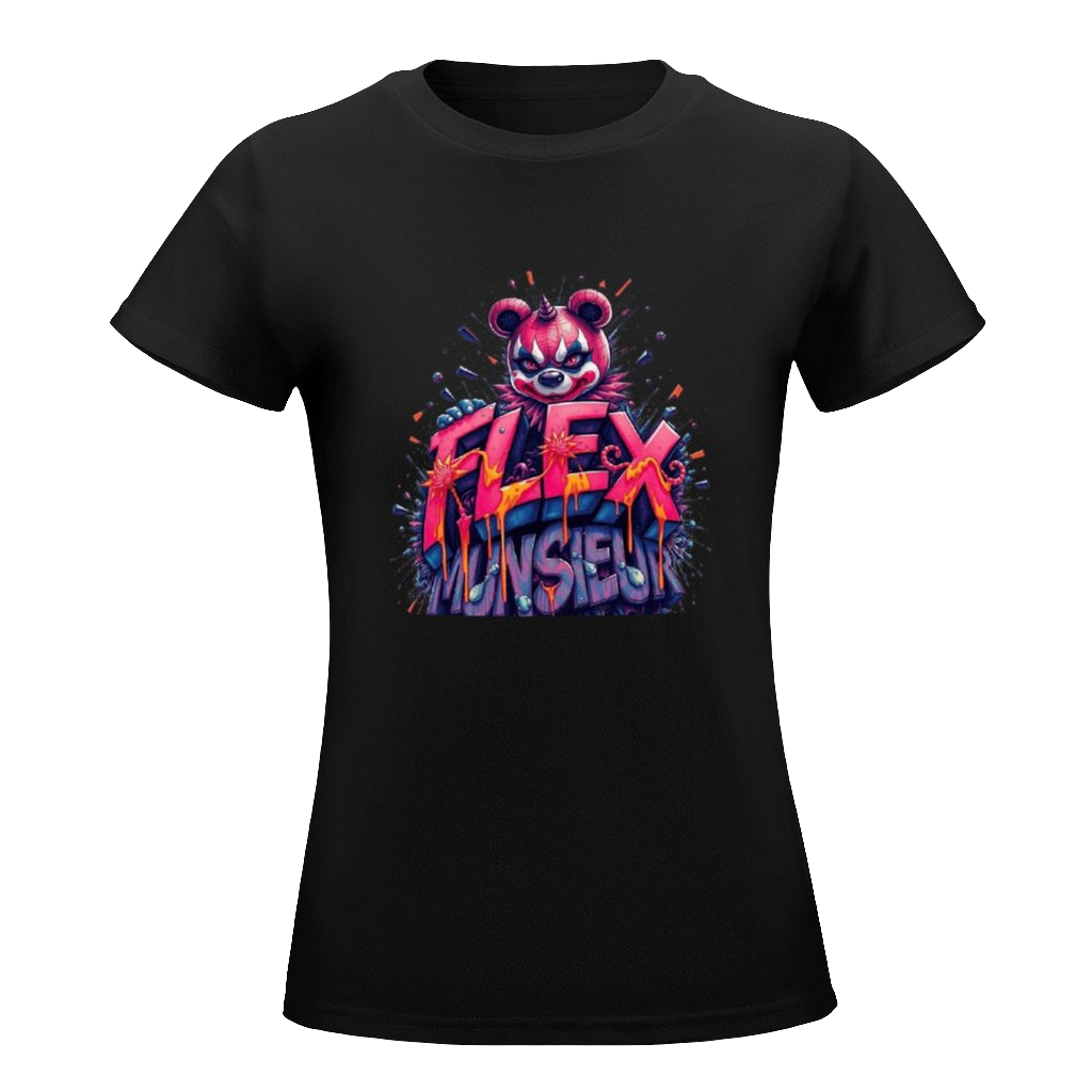 Women's Munsieur T-shirt "Flex" Streetwear for Her
