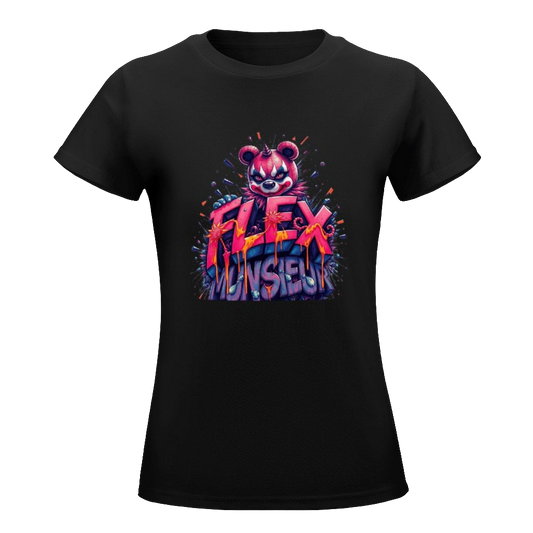 Women's Munsieur T-shirt "Flex" Streetwear for Her