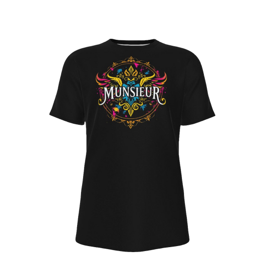 Munsieur All-Over Print Men's Tee Breathable lightweight | 190GSM Cotton Plus Sizes