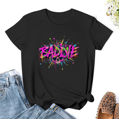 T-shirt for Women "Baddie" Streetwear Crown Co. 👑