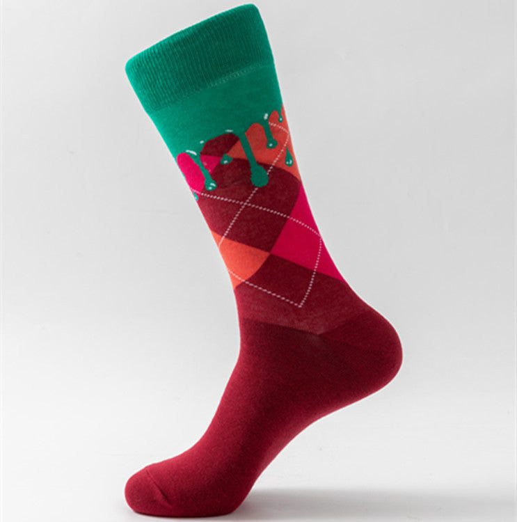 Long Happy Socks Trendy Casual - Munsieur