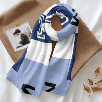 Fluffy scarf