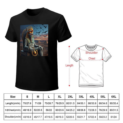 Munsieur Pharaoh's Reign Collection Men's Tee II (High Definition & Front Printing)