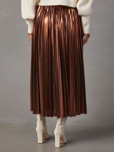 Pleated Midi Skirt - Munsieur