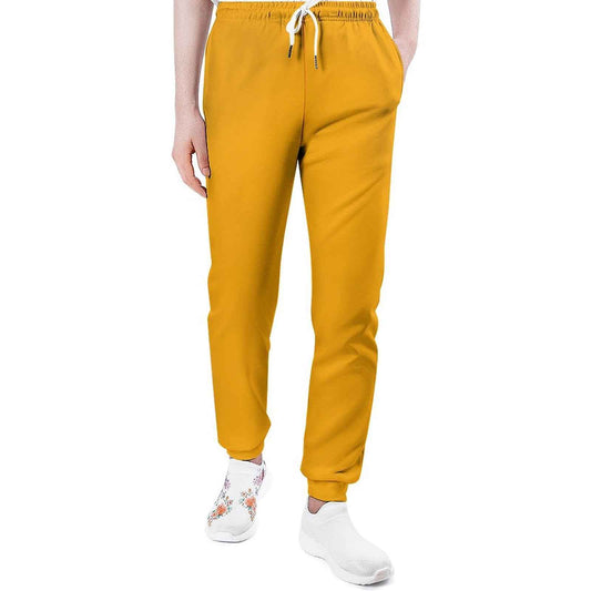 Men's Joggers Solid Color Breathable Polyester Blend