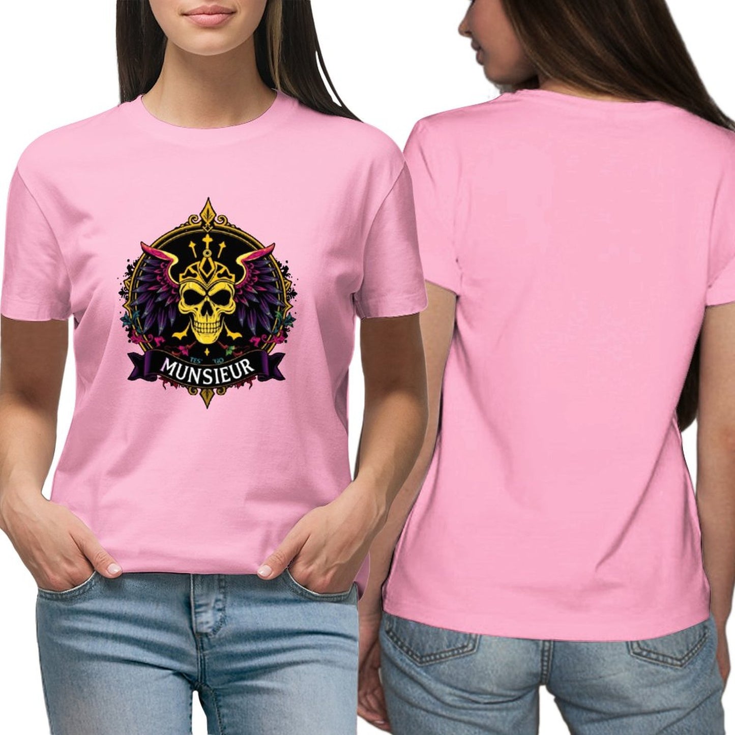 Munsieur T-Shirt for Women: Designed for Comfort, Made for Confidence for Her - Munsieur