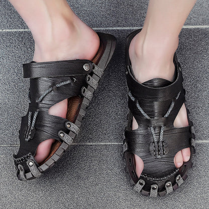 Plus Size Flip Flops Men's Breathable