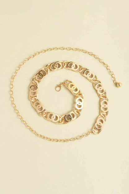 Alloy Lobster Clasp Belt - Munsieur