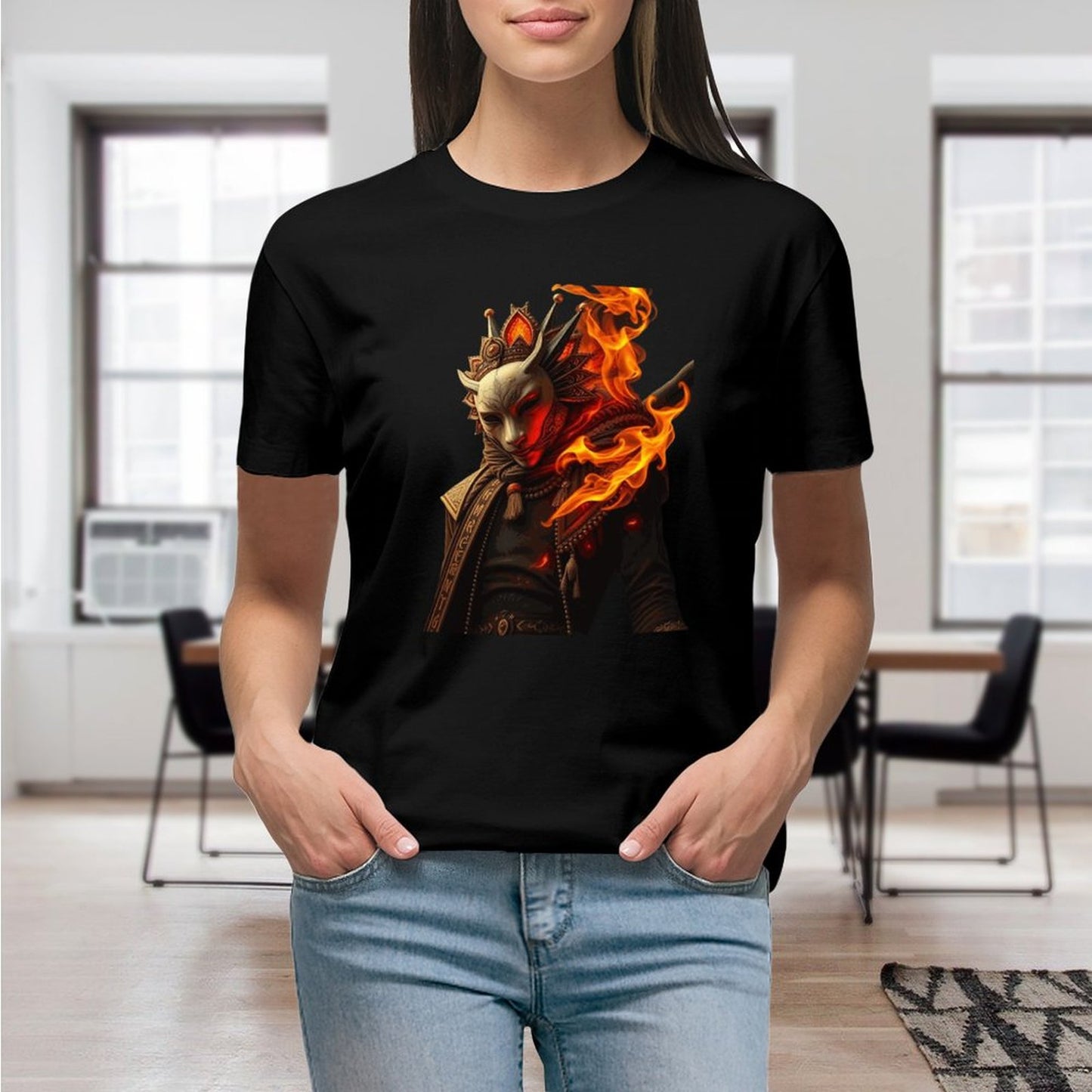 Lost Tribe of Munsieur T-Shirt for Women "BuJo" (High Definition & Front Printing)