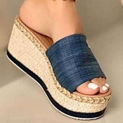 PU Leather Open Toe Sandals - Munsieur