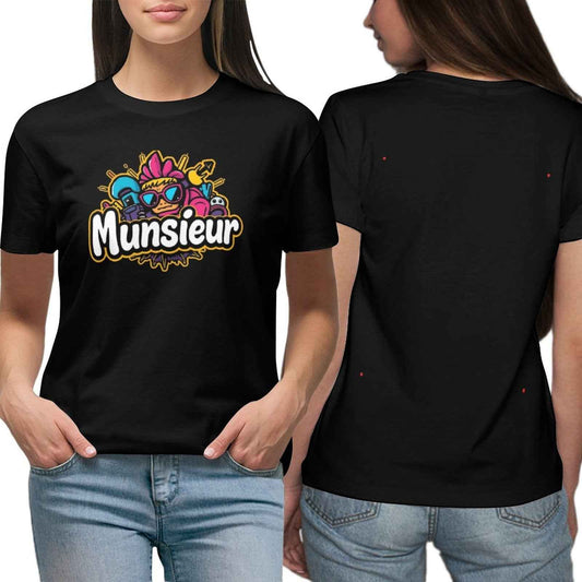 Munsieur T-Shirt for Women: Designed for Comfort, Styled for Impact for Her - Munsieur