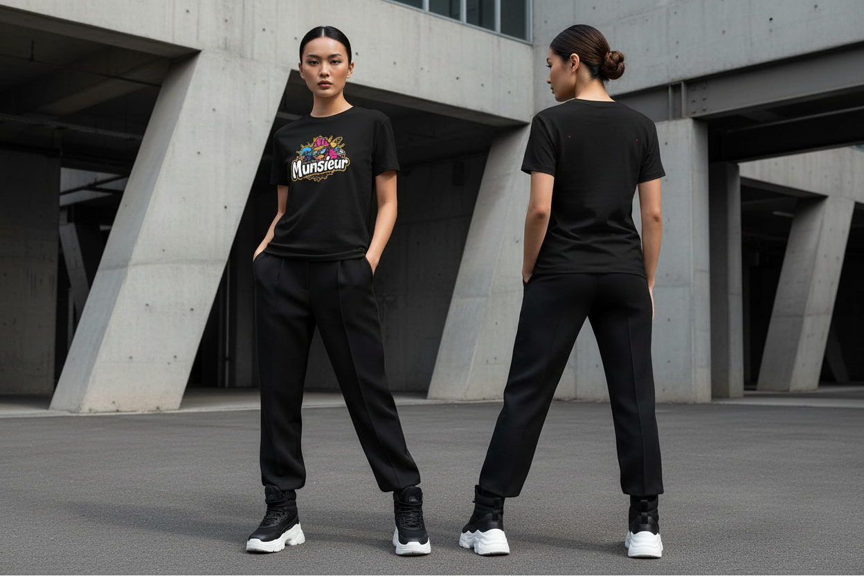 Munsieur T-Shirt for Women: Designed for Comfort, Styled for Impact for Her