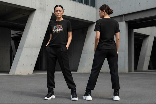 Munsieur T-Shirt for Women: Designed for Comfort, Styled for Impact for Her
