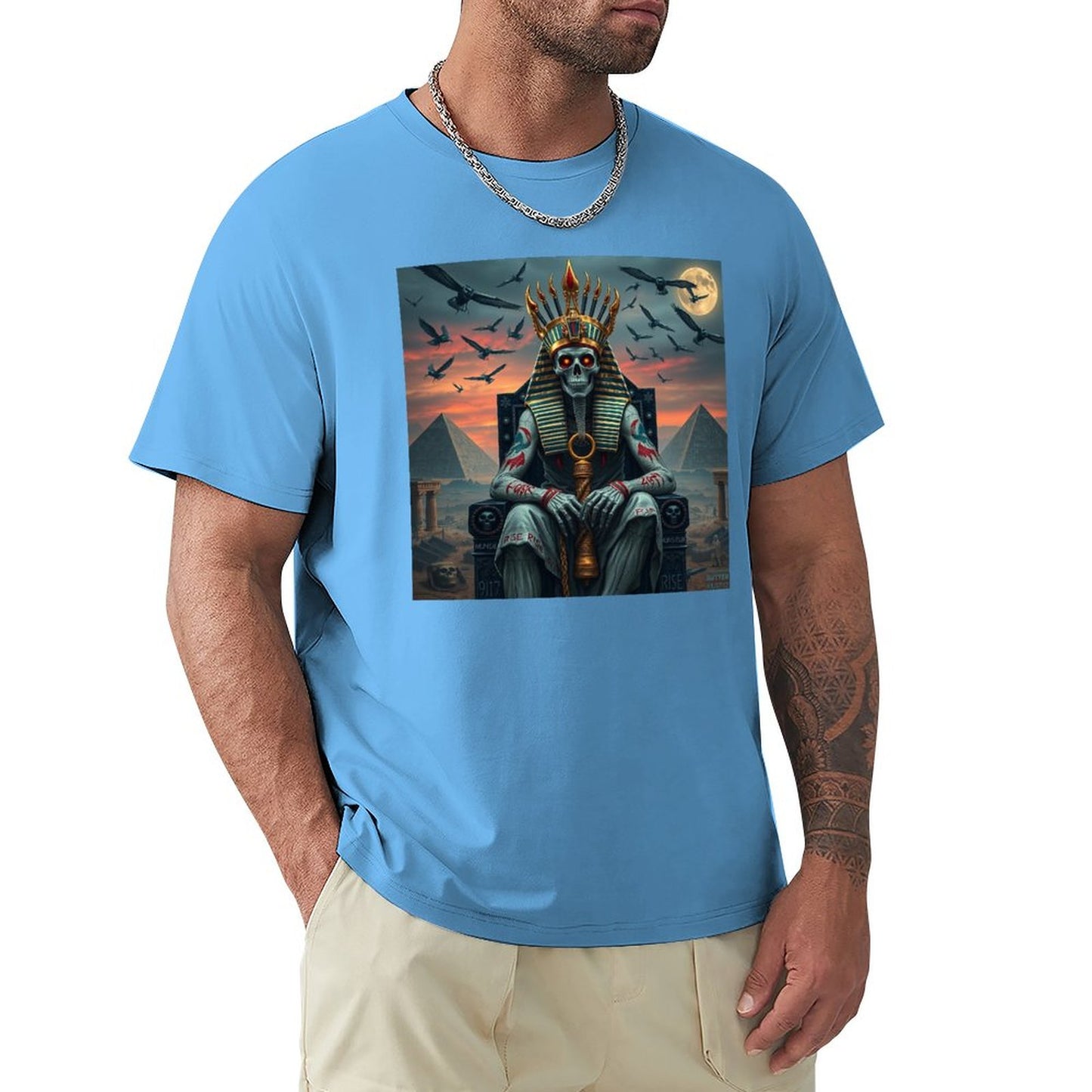 Munsieur Pharaoh's Reign Collection Men's Tee (High Definition & Front Printing)