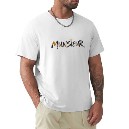 Munsieur Signature Men's Tee (High Definition & Front Printing)