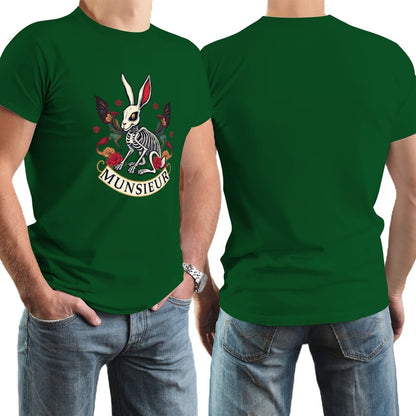 Munsieur Brand Tee "Rabbit FuFu" Streetwear Design Stylish Tee for Men