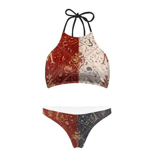 Wrapped-chest Bikini