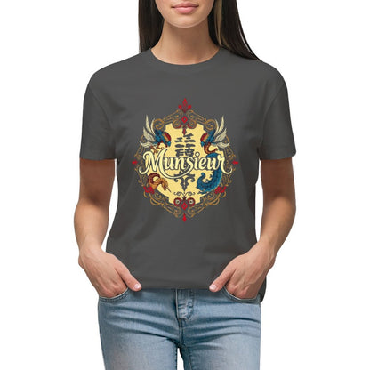 MUNSIEUR Women's T-shirt Designer Streetwear for Her