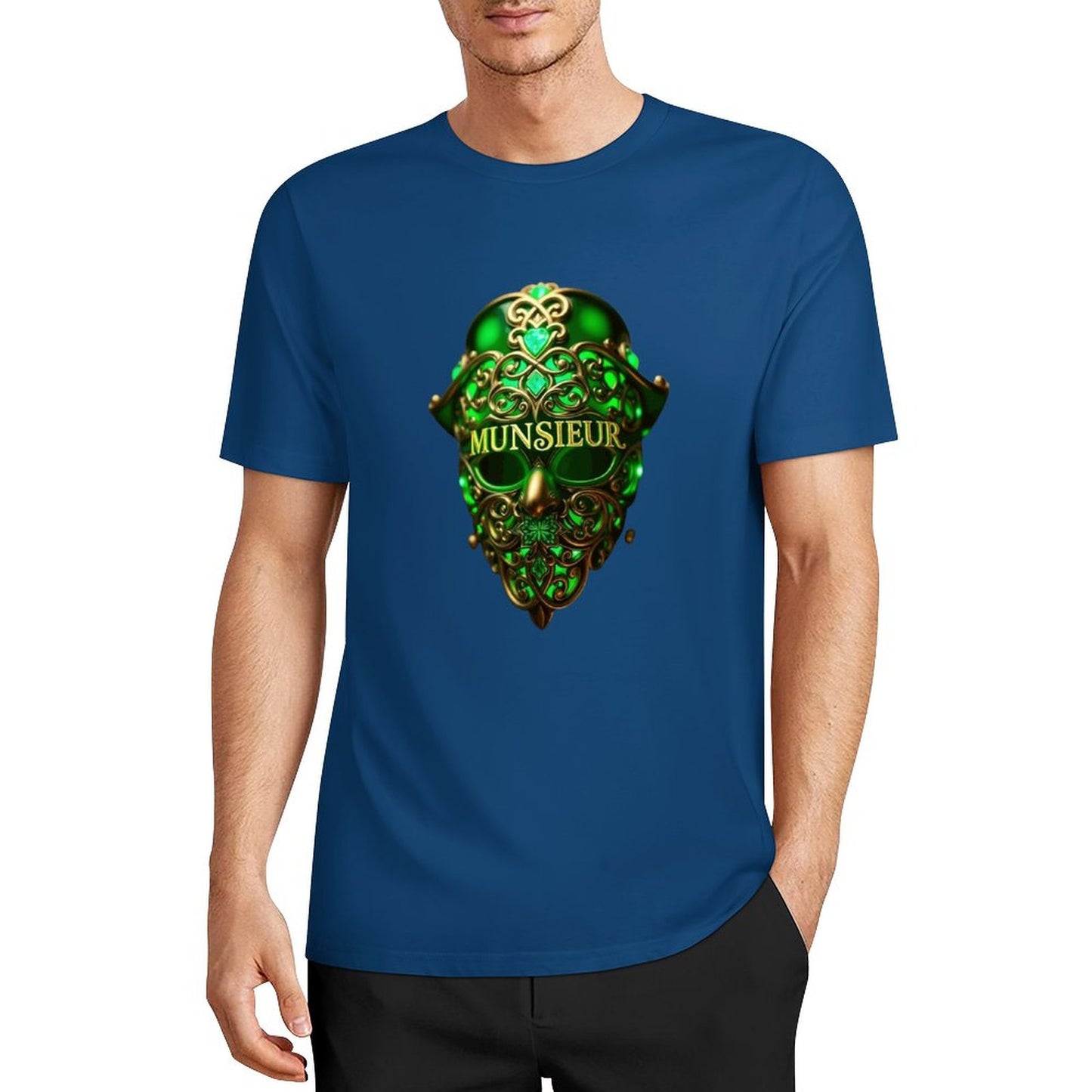 Munsieur St. Patrick's Day Collection "Skull of Clovernook" Tee for Men