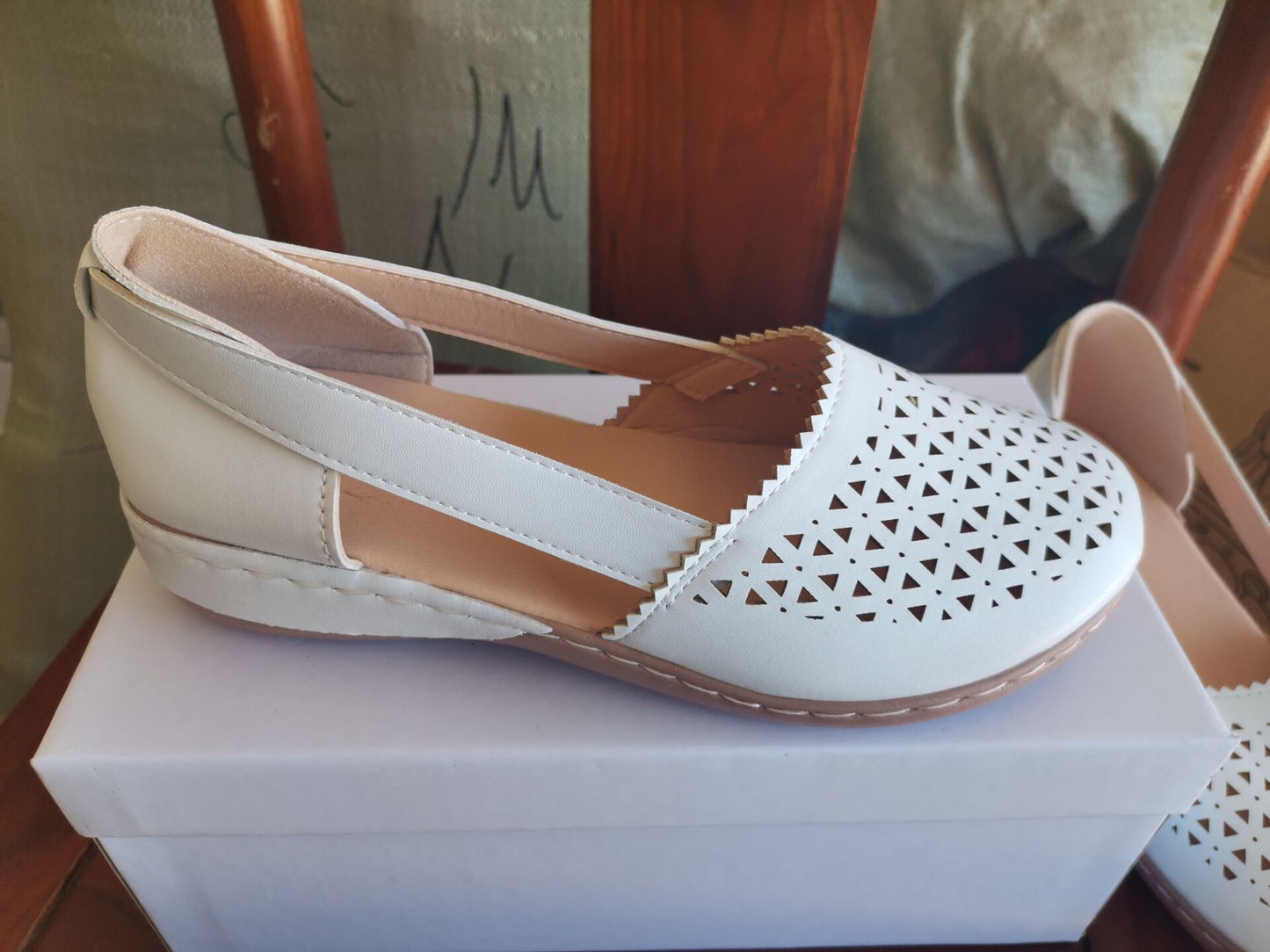 Round Toe Cross-border Large Size Flats Women's
