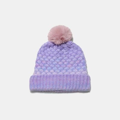 Gradient Knit Hat with Pompom - Munsieur