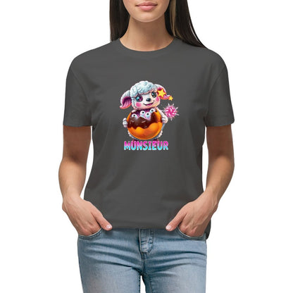 Munsieur Women's T-shirt "Lil Bo" Streetwear for Her
