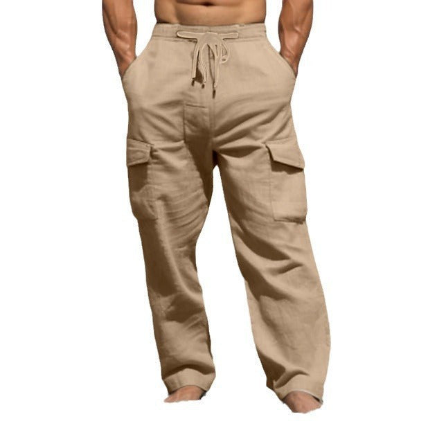 Men's Summer Wear Fashion Multi-pocket Pants - Munsieur