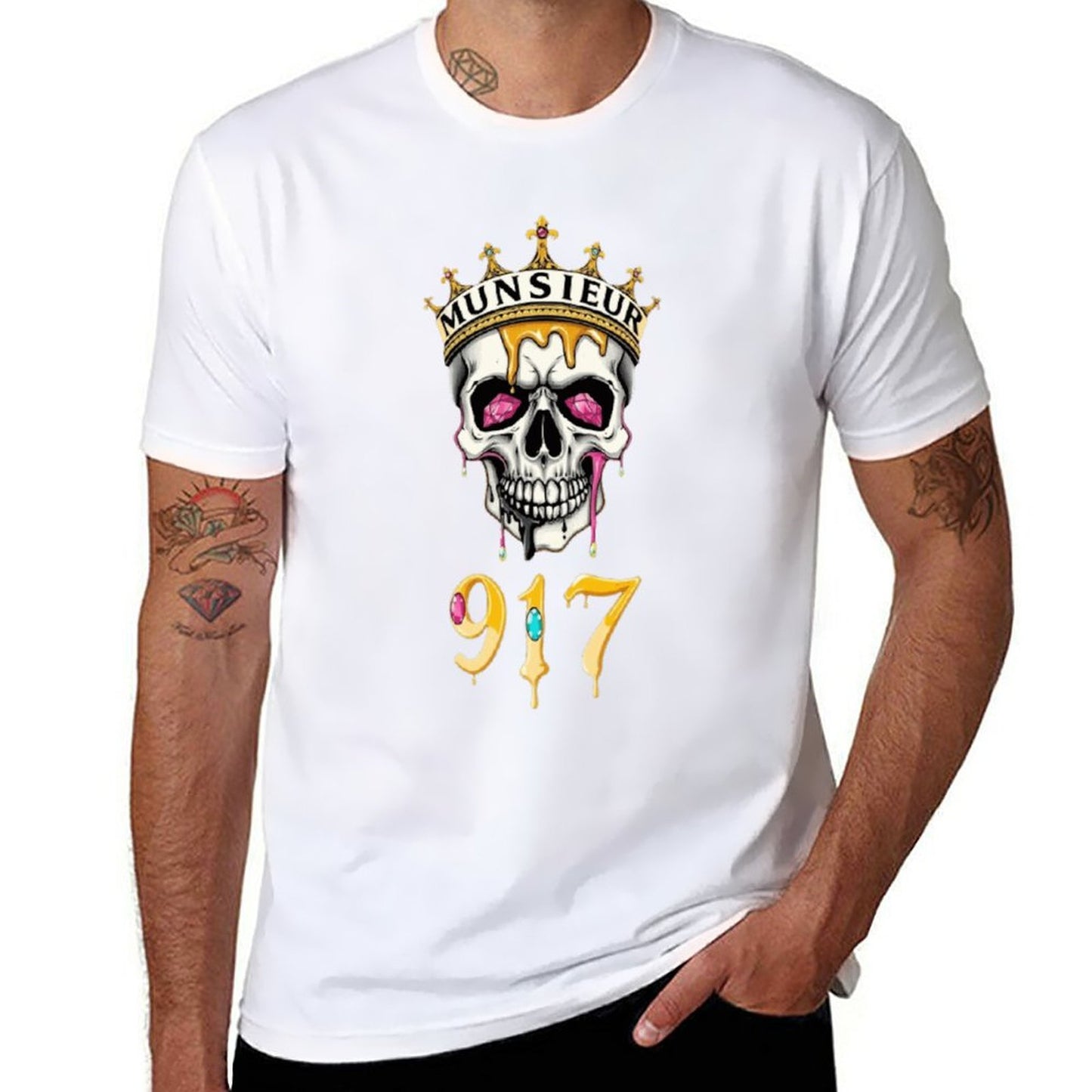 Men's Tee Munsieur Brand Signature Design