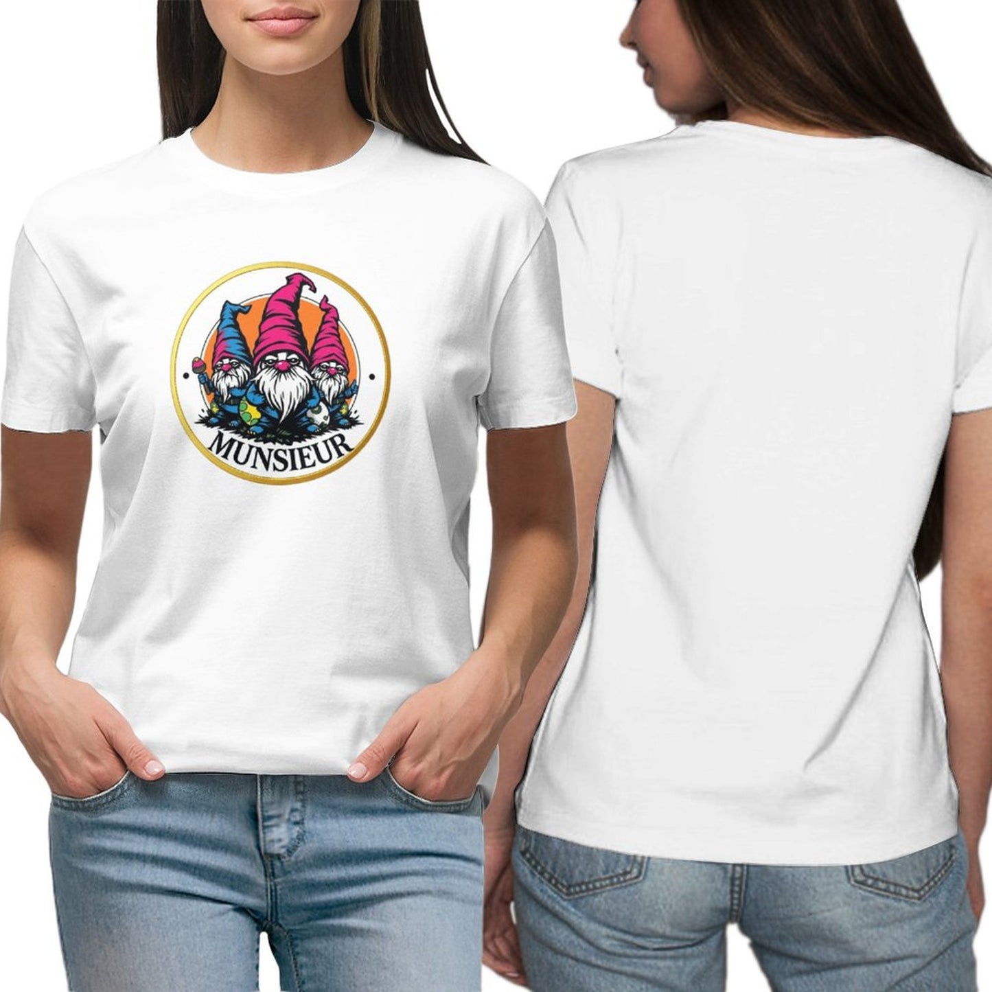 Discover Munsieur Women's Premium Women's T-Shirts for a Chic, Casual Look for Her - Munsieur