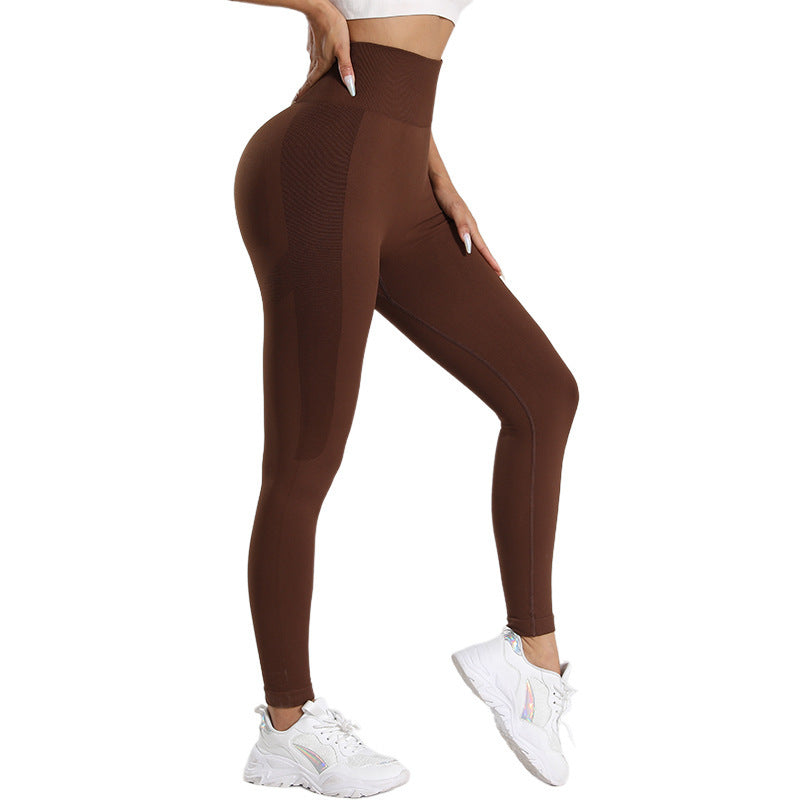 Seamless Sports High Waist Fitness Yoga