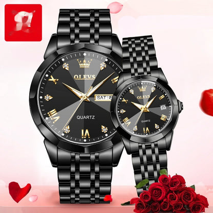Watch Valentine's Day Gift Couple Watch His and Hers Set