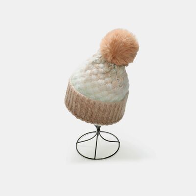 Gradient Knit Hat with Pompom - Munsieur