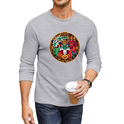 Munsieur Long Sleeve Tee for Men: The Perfect Balance of Casual and Refined - Munsieur