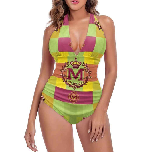 All-Over Print Women's High Cut One-piece Swimsuit