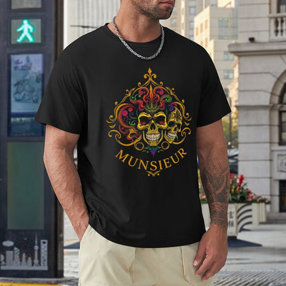 Men's Munsieur Brand Tee "Mardi Gras" Streetwear Design