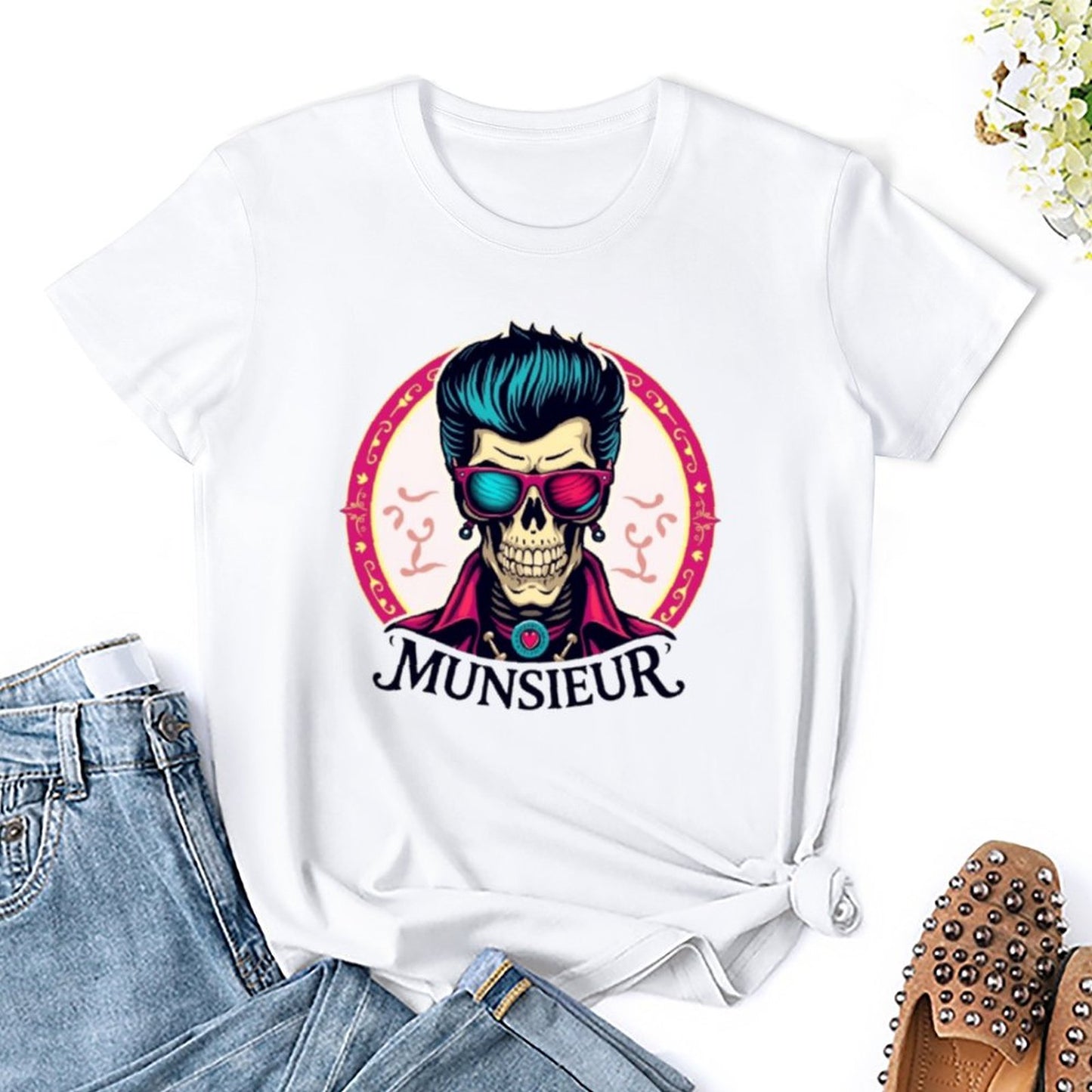 Munsieur T-Shirt for Women: Soft, Stylish, and Made to Last for Her - Munsieur