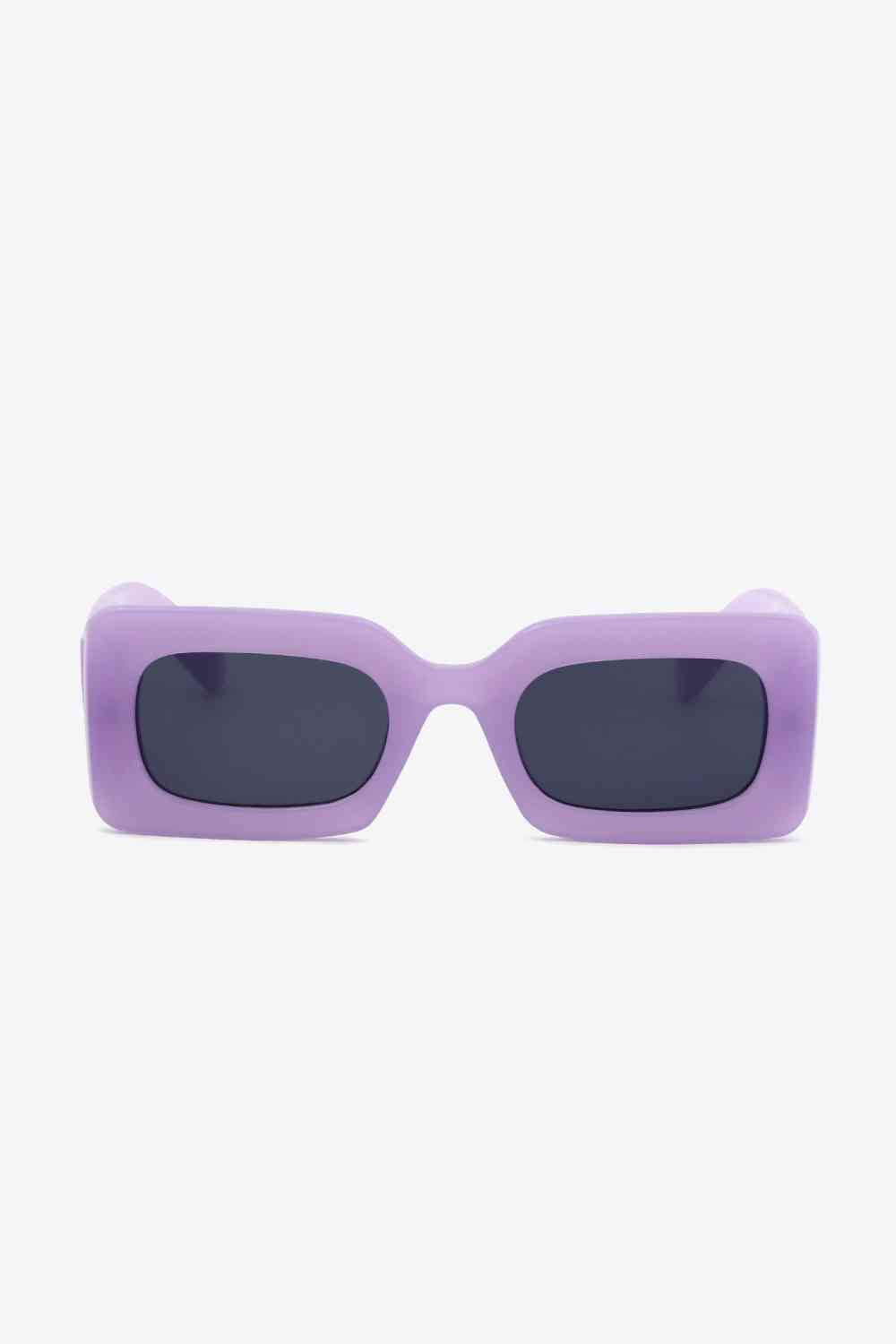 Polycarbonate Frame Rectangle Sunglasses - Munsieur