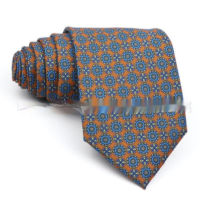 Business Polyester Men's Printed Workplace Tie - Munsieur