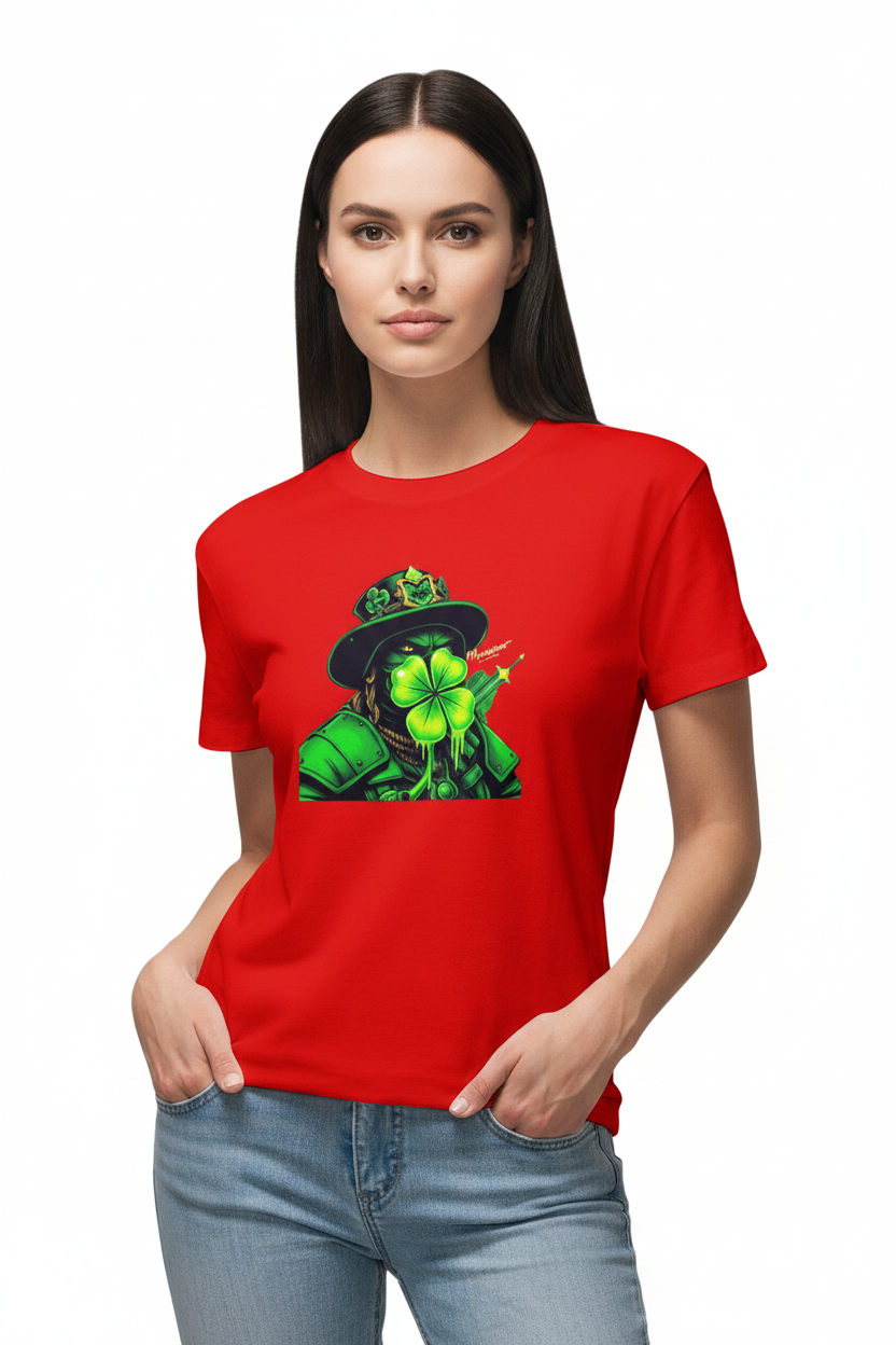 St. Patrick's Day Collection Women's Munsieur Clover Gang T-shirt