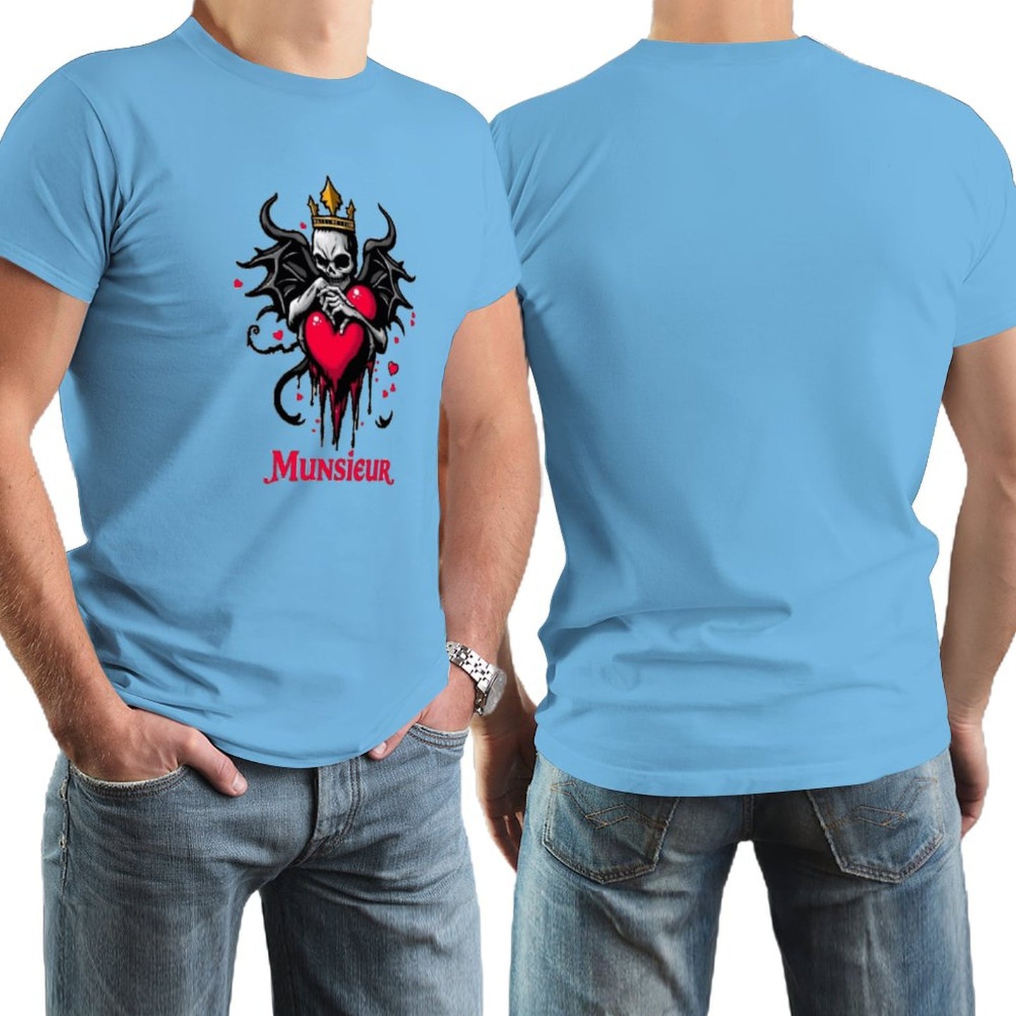 Munsieur Valentine's Day Collection "King of " Tee for Men